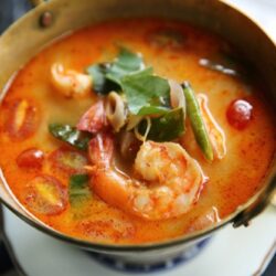 2 x Tom Yum Kung Plamuk (ต้มยํากุ้งปลาหมึก) 🌶🌶